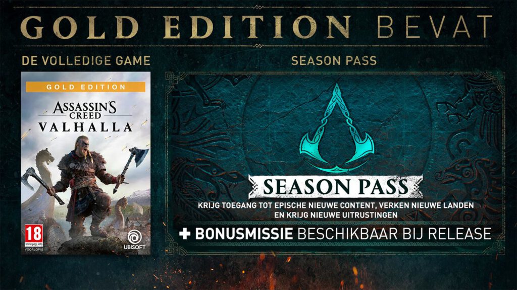 Assassin's Creed Valhalla Gold Edition Pre-order