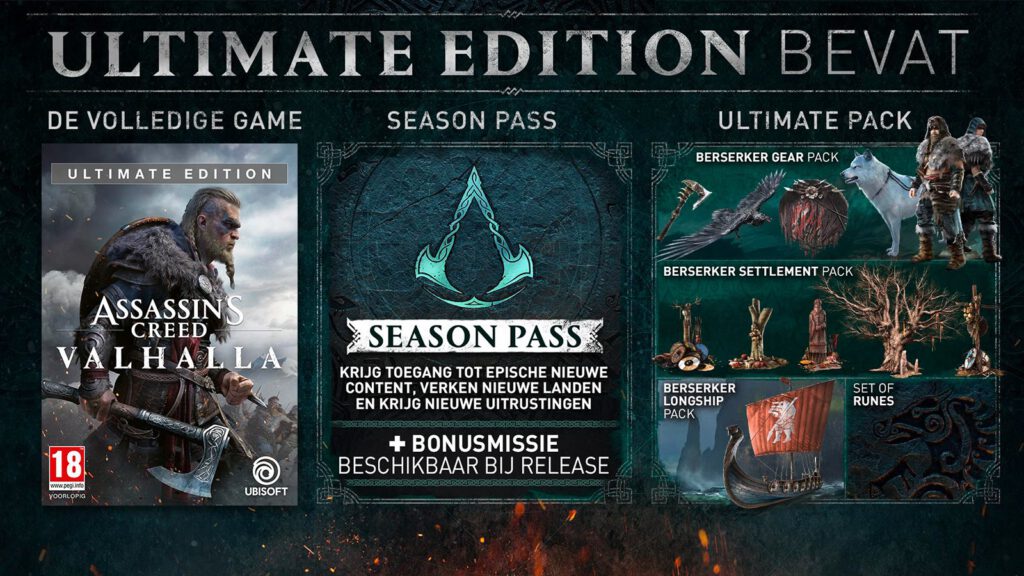 Assassin's Creed Valhalla Ultimate Edition Pre-order