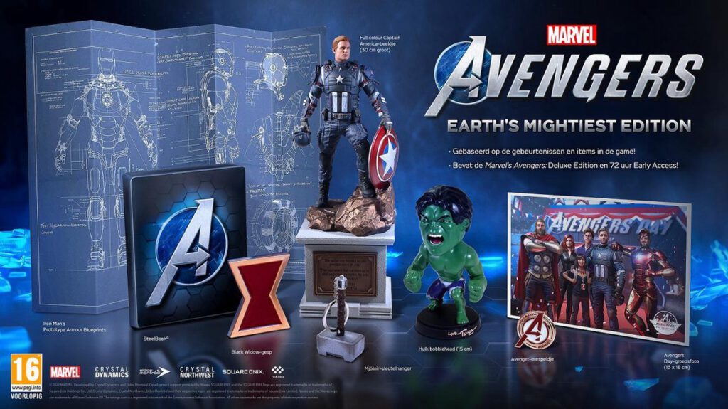 Marvel Avengers Earth Mightiest Edition pre-order