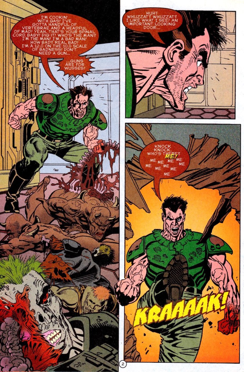 Comic Doom Knee Deep in the Dead Page 2